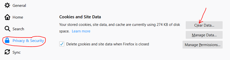 RDP HTML5 Firefox setting